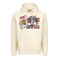 Sandshell i pretend coffee helps but im still a bitch Premium Hoodie - MaliasSmallBusiness