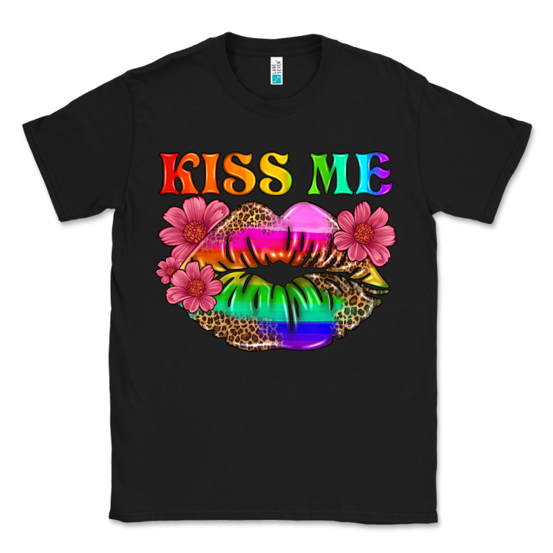 Lgbtq Kiss Me Classic Tee by HRA Design Shop | Teevron