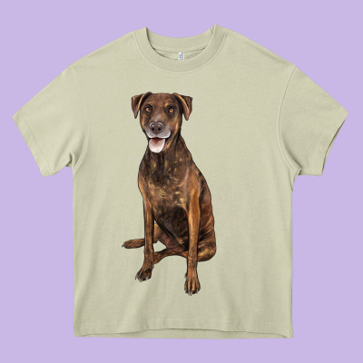Plott Hound Heavy Core Tee Designed By Lillyallendesigns