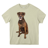 Mossy plott hound Heavy Core Tee - LillyAllenDesigns