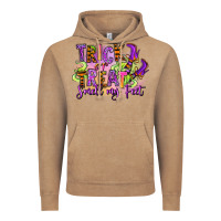 Vintage Coffee Trick or treat smell my feet Vintage Hoodie - RanaPortraitStore