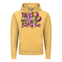 Vintage Mustard Trick or treat smell my feet Vintage Hoodie - RanaPortraitStore