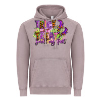 Vintage Zinc Trick or treat smell my feet Vintage Hoodie - RanaPortraitStore