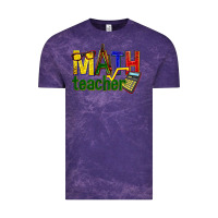 Cloud Purple math teacher Vintage Tee - texasbilliewilder