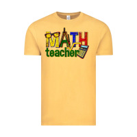 Vintage Mustard math teacher Vintage Tee - texasbilliewilder