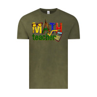 Vintage Olive math teacher Vintage Tee - texasbilliewilder
