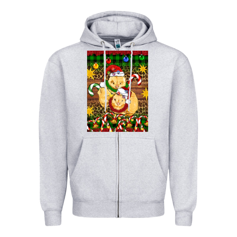 Christmas Chick Air Freshener Zipper Hoodie by Artiststas | Teevron
