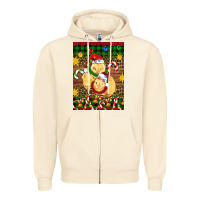 Sandshell Christmas chick air freshener Zipper Hoodie - Artiststas
