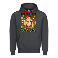 Smoke Christmas chick air freshener Zipper Hoodie - Artiststas