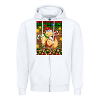 White Christmas chick air freshener Zipper Hoodie - Artiststas