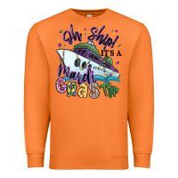 Carrot oh ship it's a mardi gras trip Premium Sweatshirt - MaliasSmallBusiness