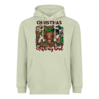 Matcha christmas with my herd cows Heavyweight Hoodie - BarkalooDesign