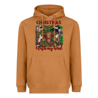 Meerkat christmas with my herd cows Heavyweight Hoodie - BarkalooDesign