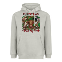 Moon Dust christmas with my herd cows Heavyweight Hoodie - BarkalooDesign