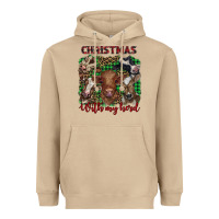 Mushroom christmas with my herd cows Heavyweight Hoodie - BarkalooDesign