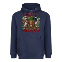 Navy christmas with my herd cows Heavyweight Hoodie - BarkalooDesign