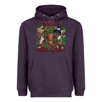 Plum christmas with my herd cows Heavyweight Hoodie - BarkalooDesign