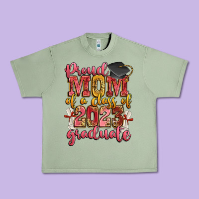 Proud Mom Of A Class Of 2023 Graduate Urban Heavy Tee Designed By Zillion Design Studio