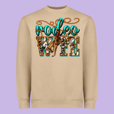 Heavyweight Sweatshirt rodeo wife western