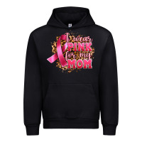Black i wear pink for my mom Urban Hoodie - Artiststas
