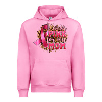 Fuchsia Pink i wear pink for my mom Urban Hoodie - Artiststas