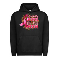 Pigment Black i wear pink for my mom Urban Hoodie - Artiststas