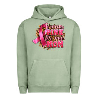 Pigment Oil Green i wear pink for my mom Urban Hoodie - Artiststas
