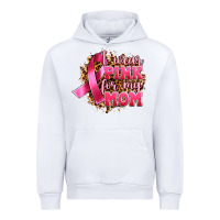 White i wear pink for my mom Urban Hoodie - Artiststas