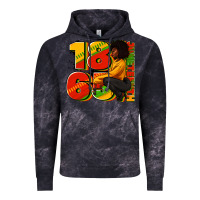 Cloud Black 1865 Juneteenth afro woman Vintage Hoodie - RanaPortraitStore