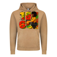 Vintage Camel 1865 Juneteenth afro woman Vintage Hoodie - RanaPortraitStore