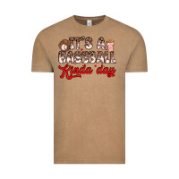 Vintage Coffee it s a baseball kinda day Vintage Tee - Zillion Design Studio
