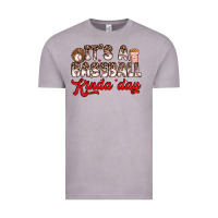Vintage Zinc it s a baseball kinda day Vintage Tee - Zillion Design Studio
