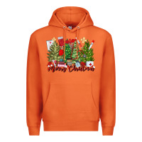 Carrot merry christmas nurse trees Premium Hoodie - MaliasSmallBusiness
