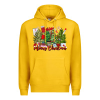 Lemon merry christmas nurse trees Premium Hoodie - MaliasSmallBusiness