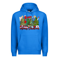 True Royal merry christmas nurse trees Premium Hoodie - MaliasSmallBusiness