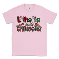 Bubblegum Pink la mama mas chingona Classic Tee - CowhideDigitalArt
