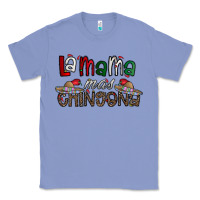 Colony Blue la mama mas chingona Classic Tee - CowhideDigitalArt
