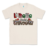 Natural la mama mas chingona Classic Tee - CowhideDigitalArt