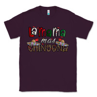 Plum la mama mas chingona Classic Tee - CowhideDigitalArt