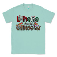 Seafoam la mama mas chingona Classic Tee - CowhideDigitalArt