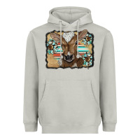 Moon Dust western wreath baby calf Heavyweight Hoodie - BarkalooDesign