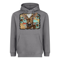Storm western wreath baby calf Heavyweight Hoodie - BarkalooDesign