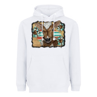 White western wreath baby calf Heavyweight Hoodie - BarkalooDesign