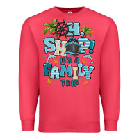 Cardinal oh ship its a family trip Premium Sweatshirt - MaliasSmallBusiness