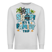 Dove Grey oh ship its a family trip Premium Sweatshirt - MaliasSmallBusiness