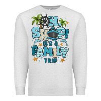 Oatmeal Heather oh ship its a family trip Premium Sweatshirt - MaliasSmallBusiness
