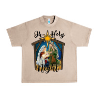 French Oak oh holy night holy family Urban Heavy Tee - RanaPortraitStore