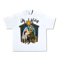 Oh Holy Night Holy Family Urban Heavy Tee | Teevron