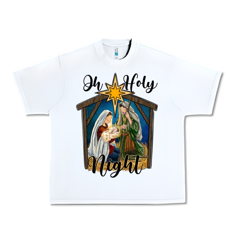 Oh Holy Night Holy Family Urban Heavy Tee by RanaPortraitStore | Teevron