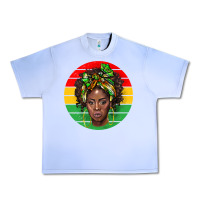 Grape Ice black women Urban Heavy Tee - BarkalooDesign